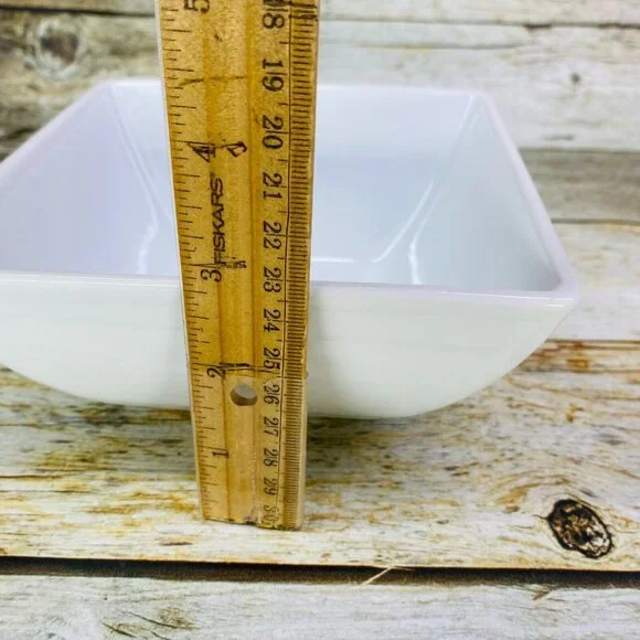 Threshold Target WHITE SOFT SQUARE All White Undecorated 6" All Porpuse Bowl - Picture 10 of 16